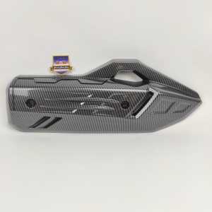 Cover Knalpot PCX 160 Carbon: Tutup Knalpot PCX 160, Pelindung Knalpot PCX 160, Aksesoris Motor PCX 160