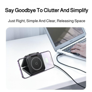 Magnetic Wireless Fast Charging Stand for Cell Phone