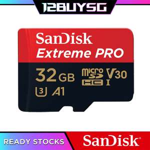 SanDisk Extreme PRO microSD Card Full 4K V30 U3 UHS-I C10 100MB/s 32GB 200MB/s 64GB 128GB 256GB 512GB 1TB 2TB QXCG QXCU QXCD 12BUY