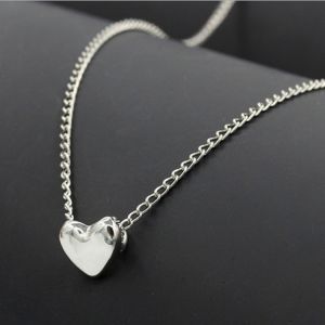 COD🔥1 Pcs Kalung fashion wanita korea Cinta Emas perak Lucu Pendek Wanita Gadis Hadiah Perhiasan Aksesoris