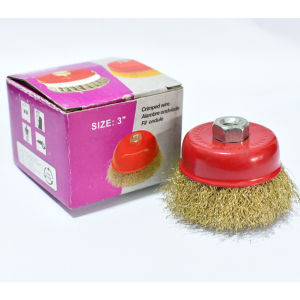 แปรงลวดถ้วย ถ้วยแปรงลวด แปรงลวดถ้วยขนาด. สำหรับงาน ขัดเงา ปัดเงา ทำความสะอาดชิ้นงาน ขัดลอกสี ขัดสนิม