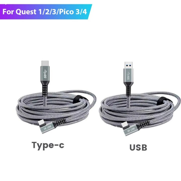 Cáp sạc Cho Oculus Quest 3/1/Quest Liên Kết VR dòng dữ liệu USB