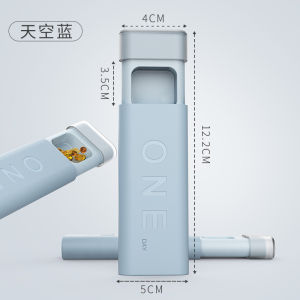 HKStorage 1Pc 3 Grids Portable Pill Box Tablet Pillbox Dispenser Medicine Boxes Dispensing Medical Kit Organizer Mini Case Nordic Style