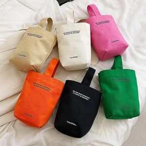 LIAOYING สำหรับผู้หญิง กระเป๋าโท้ท ผ้าใบแคนวาส ถุงนักช้อป กระเป๋าถือแบบถือ กระเป๋าใส่เงิน กระเป๋าสะพายไหล่แบบพาดลำตัว