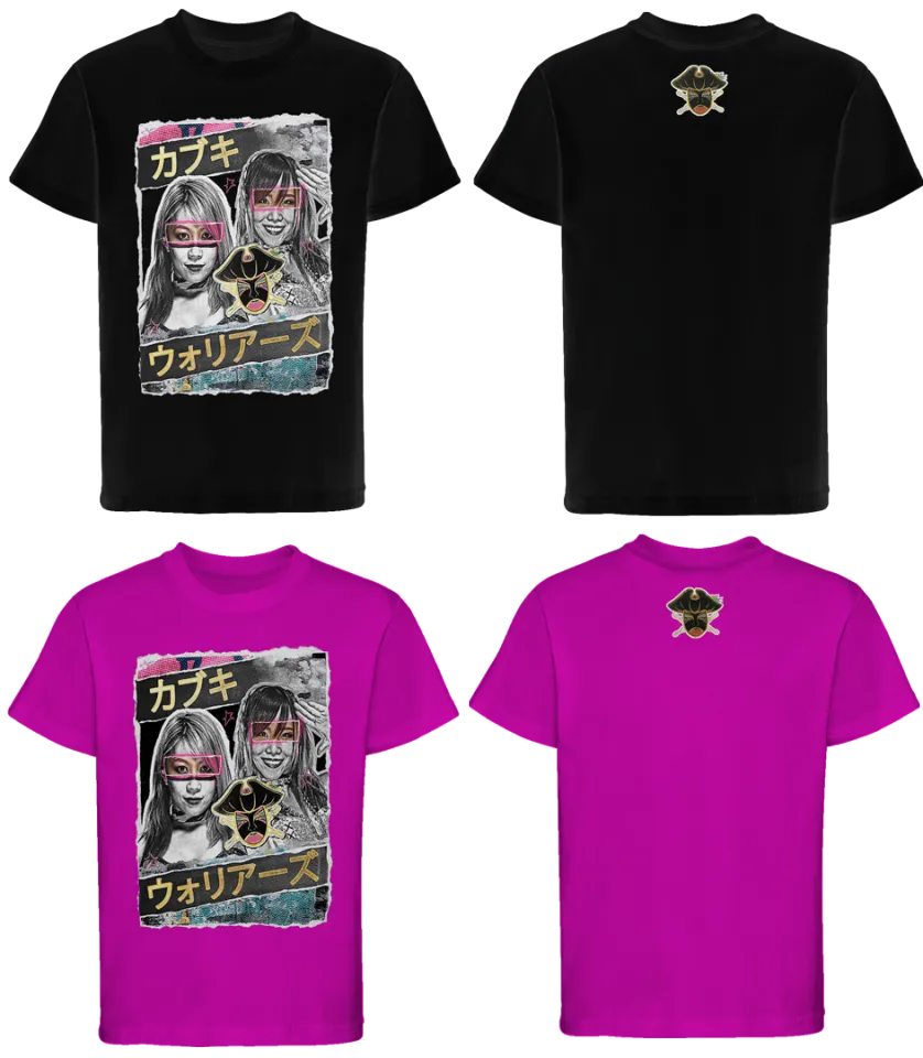 Kabuki warriors wwe store shirt