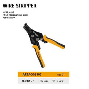 DINGQI Tang Kupas Kabel Wire Stripper Multi 7in FG03107