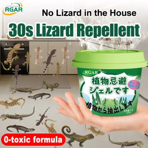 【𝗦𝗚 𝗦𝗧𝗢𝗖𝗞】Japan Lizard repellent gel/Safe & Non-toxic Plant Formula/ Gecko Repellent 、Lizard Killer、Cockroach Repellent、Mosquito Repellent/Bye Geckos & Lizards