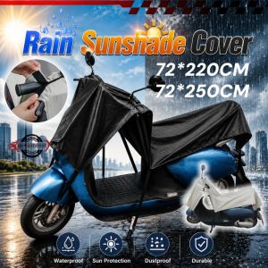 Motorcycle Rain Sunshade Cover Outdoor Dustproof Lightweight Sturdy for Electric Bike Motorcycle