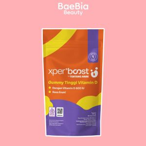 Expert Boost Gummy Vitamin D 600 IU Anak & Dewasa Boost Imunitas Pertumbuhan