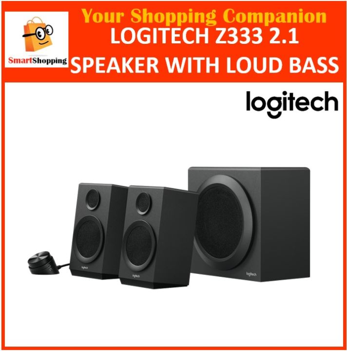 LOGITECH Z333 Multimedia SPEAKERS Lazada Singapore