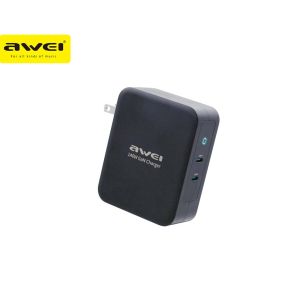 Awei PD22 High Power Adapter 140W Quick Charge US Plug Suitable For Tablet/Camera/Laptop Multiple Safety Protection