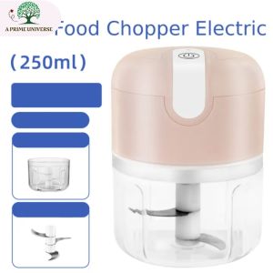 Mini Food Chopper Electric Charging USB / Blender Portable Penggiling Bumbu Dapur Daging