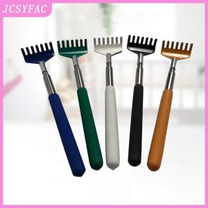 JCSYFAC Steel Retractable Itching Rake Scratcher Telescopic Massage Tool Back Scratcher