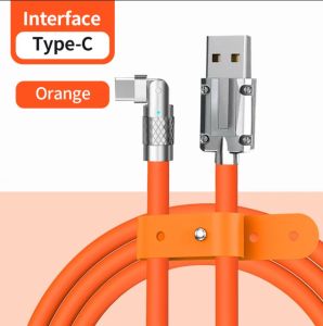 CoAce 3in1 2in1 6A 120W USB Fast Charger Cable For iPhone Micro USB Type-C 8-Pin Charging Cable For Huawei Samsung Xiaomi Wird Cord