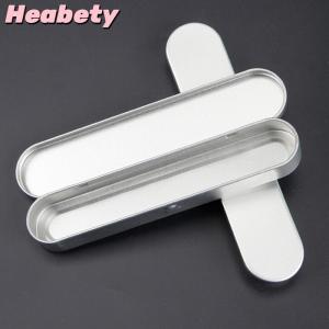 Heabety 1pc metal gift rectangle Horses mouth Tin box fountain pen box Case