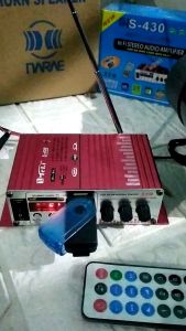 Paket Amplifier Bluetooth Dancorong Speaker Narae 16 Watt