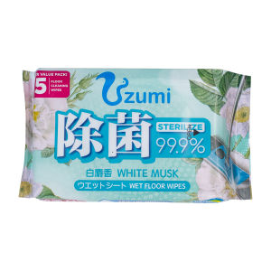 Uzumi Anti Bacterial Wet Floor Wipes Extra Strong Ultra Thick Wet Wipes