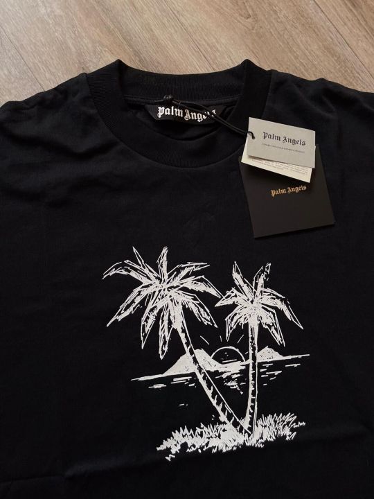 Palm Angels Men's Shirt Con Black main image 1