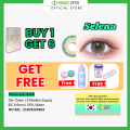 [BUY 1 FREE 6 ITEM] Superstar Selena Softlens Warna Premium. 