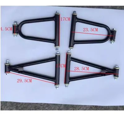 Bộ khung càng chữ A mini - Càng A chế xe 3 4 bánh