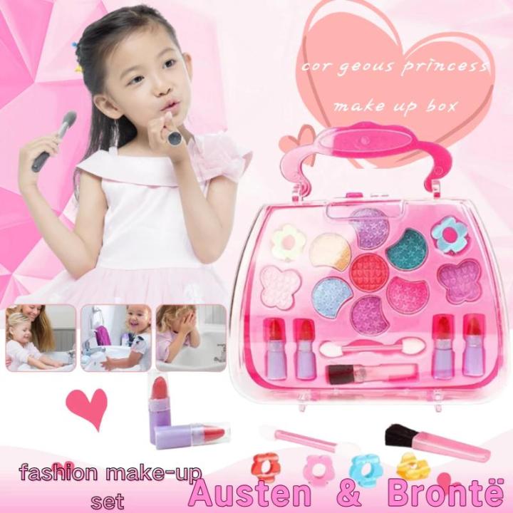 Mini Makeup Box Toys 18pcs Girls Makeup Toys Set Pretend Play Kit Toys  Eco-friendly Non-toxic Cosmetic Toys COD