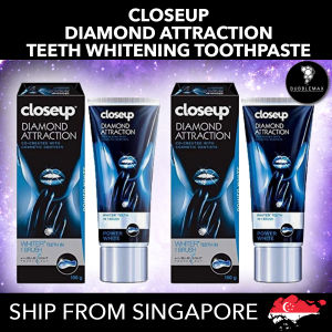 Closeup Whitening Toothpaste | Visibly White* Teeth In 1 Brush | Ship from Singapore