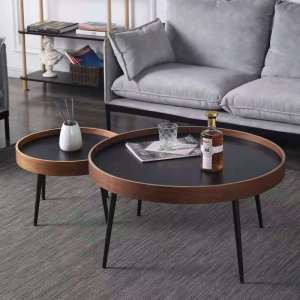 Tea Table Small House Modern Simplicity Small Round Table Side Table Homestay Furniture Set
