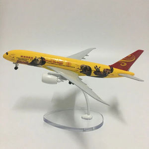 2025JASON TUTU Plane Model 16cm Hainan Airlines Boeing B787 Airplane Model Aircraft Model 1:400 Diecast Metal planes toy