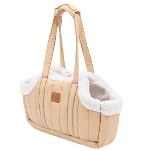 Cats-in-bag Carriers for Puppies Carry Bag Outdoor Travel Shoulder Carriers Sightseeing Bag Safety Strap