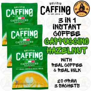 Delizio Caffino Cappuccino Series Classic Hazelnut Mocha Instant Coffee Drink 3-in-1 Coffee Groceries Drinks Coffee