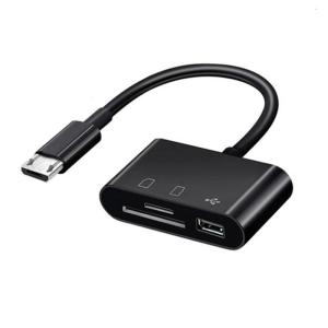 Trọng lượng nhẹ USB C Reader cho thẻ nhớ tương thích cho USB C thiết bị khả năng tương thích rộng an toàn độ bền