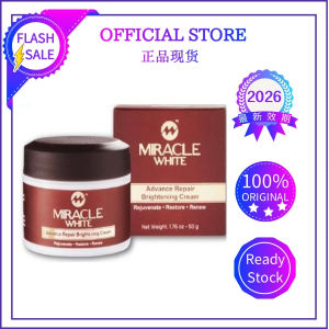 【Ready stock】100% Original MIRACLE WHITE ADVANCE REPAIR BRIGHTENING CREAM