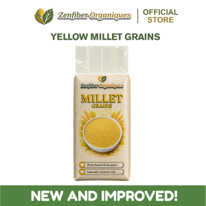 Premium Organic Whole Grain Millet - Gluten-Free Yellow Rice - 1kg/500g Bag