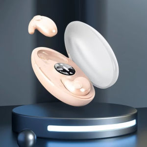 MD528 Mini Wireless Sleep Earphone HiFi Intelligent Noise Reduction LED Digital Display Bluetooth 5.1 Stereo Gaming Music Earbud