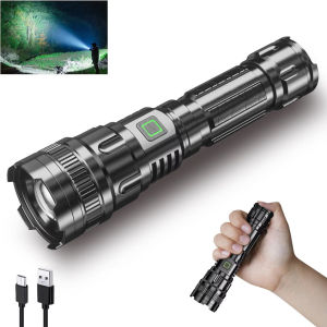 [SG Deliver] LED flashlight Flashlight Torch Light usb rechargeable Ultra Bright 1000M Super Long Distance