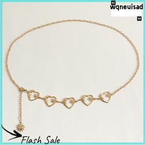 【WQ】 COD ฮาราจูกุพังก์ดวงจันทร์เข็มขัดโลหะผู้หญิงวินเทจโกธิคมูนจันทร์ดวงอาทิตย์เข็มขัดจี้เข็มขัดผู้หญิง