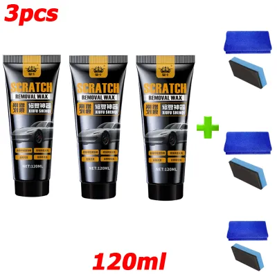 120ml ครีมลบรอยขีดข่วนรถยนต์ ครีมลบรอยรถ ครีมลบรอยรถ น้ำยาลบรอยรถยนต์ ลบรอยขีดข่วนรถ ขจัดรอยขีดข่วนออกไป