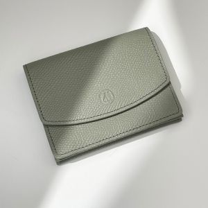 TRIO Card wallet ทรีโอ้ Tri-pocket card wallet  กระเป๋าบัตร ใส่ได้สูงสุด20 ใบ หนังวัวแท้ EPSOM แบรนด์ MONOMEBKK