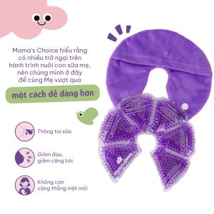 Túi Chườm Ngực Mamas Choice Túi Chườm Nóng Lạnh Giúp Mẹ Thông Tắc Tia Sữa Kích Sữa Giảm Đau Ti Hiệu Quả