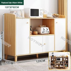 Kitchen Sideboard Floor Cabinet Cabinet  Drawer Storage cabinet Tea Cabinet Locker microwave cabinet