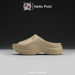 Hello Polo รองเท้าแตะ รองเท้าหัวโต ส้นหนา 3.6 ซม รองเท้านิ่มเหมือนเหยียบอึ เบาสบาย กันลื่น ทุกโอกาส ผู้หญิง เหมาะกับฤดู HP8020