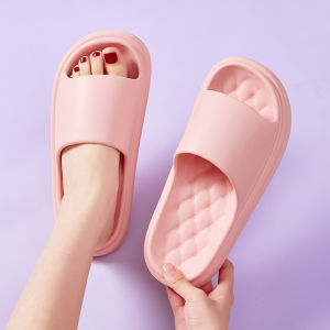 [Free Shipping] New Thick-Soled Loafers For Women 2026 Summer Collection Suitable For Indoor Use Bathroom Wear And Outdoor Activities
