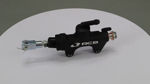 RCB REAR BRAKE MASTER PUMP MOTORCYCLE MODIFIED ACCESSORIES UNIVERSAL [CHARCOAL] 01BP002Z
