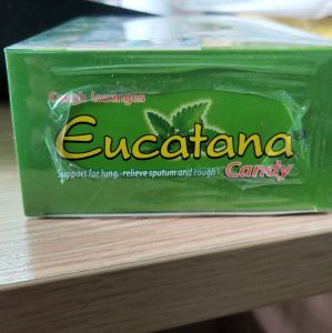 Kẹo ngậm ho euctana bạc hà cay mát HỘP 100 CÁI (KM tặng 1 lọ Vitamin b1 100 viên)