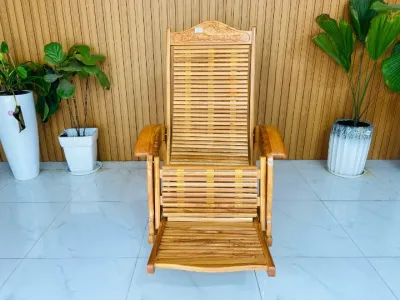 Ghế Dây Gỗ Gõ Đỏ ĐẹpGhế lười ghế thư giãn gỗ gõ đỏ GHẾ nằm thư giãn gỗ gõ đỏ