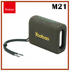 Yoobao M21 TWS Wireless Bluetooth Extra Bass Sound Speaker V5.3 with Hands-Free Call and FM Radio Function