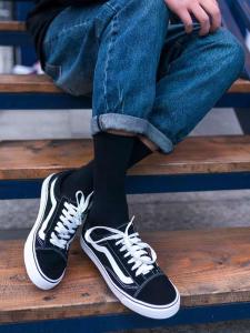 DXUU Kaos Kaki Sekolah Hitam Putih SD SMP SMA