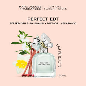 Marc Jacobs Signature Scent & Travel Set - Perfect EDT 50ml + Complimentary 10ml Pen Spray + MJ Pouch