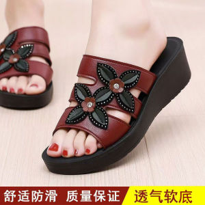 [Free Shipping] Thick-Soled Sandals For Women Non-Slip Wear-Resistant Comfortable Not Tiring For The Feet Breathable For Summer Suitable For Outdoor Wear Odor-Resistant For Middle-Aged And Elderly Mothers