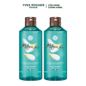 Combo 2 Sữa Tắm Thiên Nhiên Dạng Gel Không Sulfate Yves Rocher cùng mùi hương 400mlx2